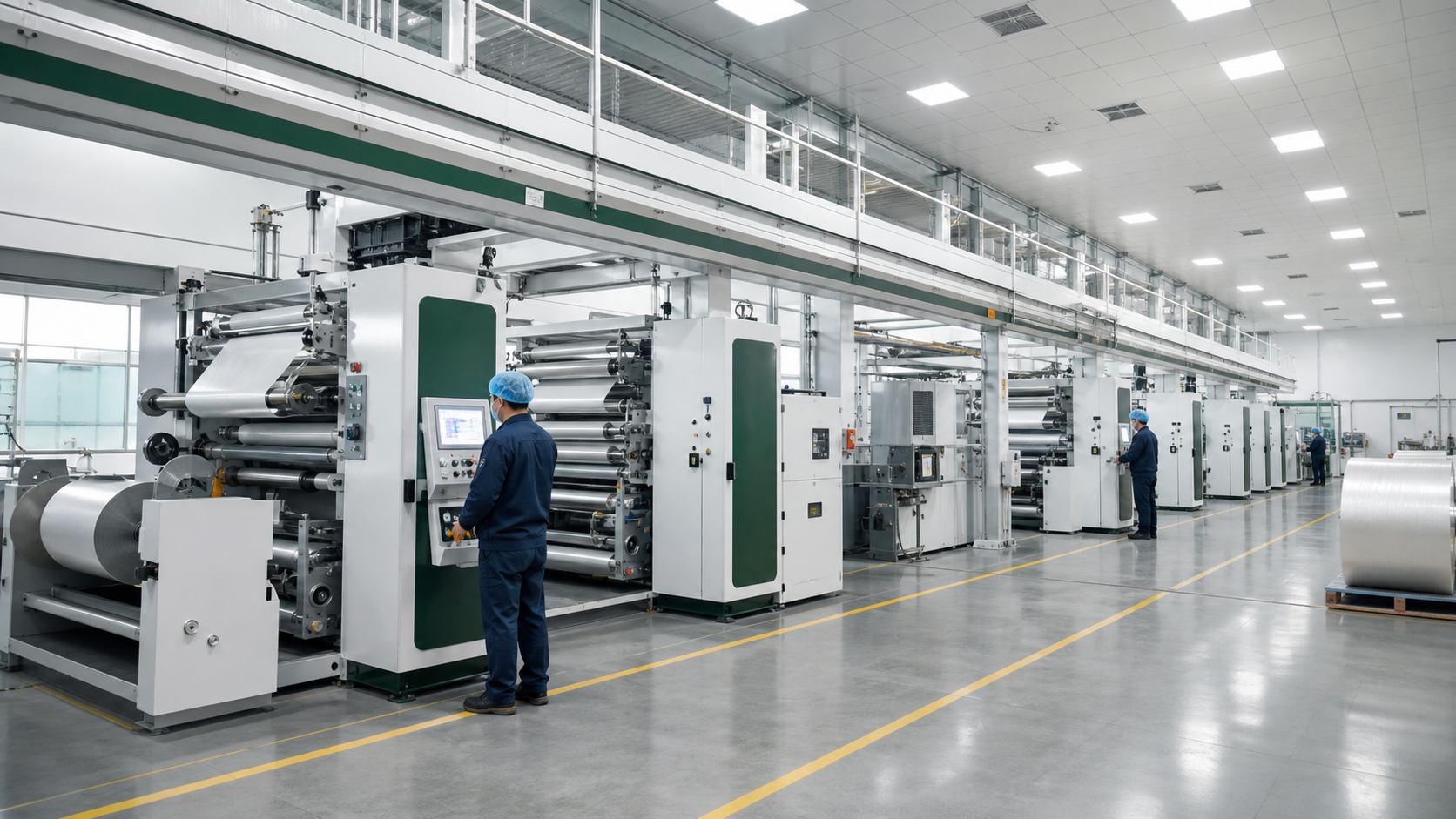 Home Concept placeholder — flexible packaging production area