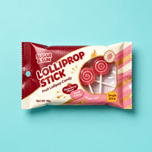 Lollipop Pillow Pouch flexible packaging example