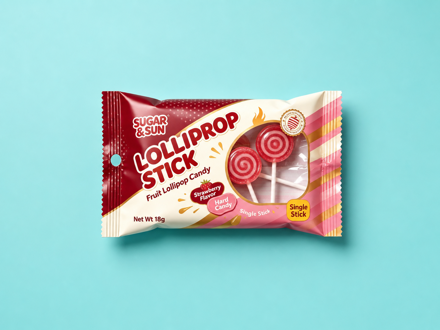 lollipop pillow pouch expanded Lollipop Pillow Pouch flexible packaging example