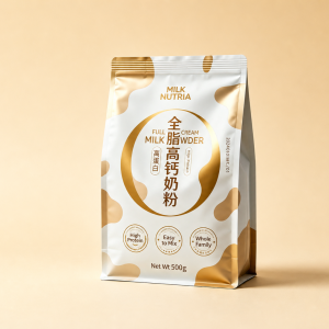 Milk Powder Flat-Bottom Bag — full product view