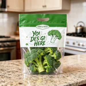 Anti-Fog Broccoli Ventilated Pouch