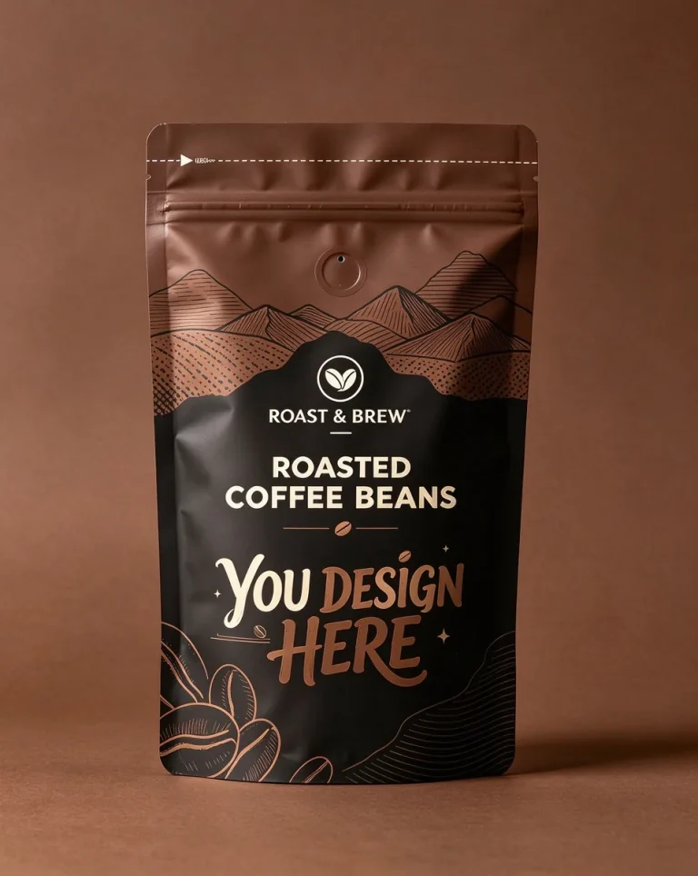 Home Coffee Bean Valve Pouch