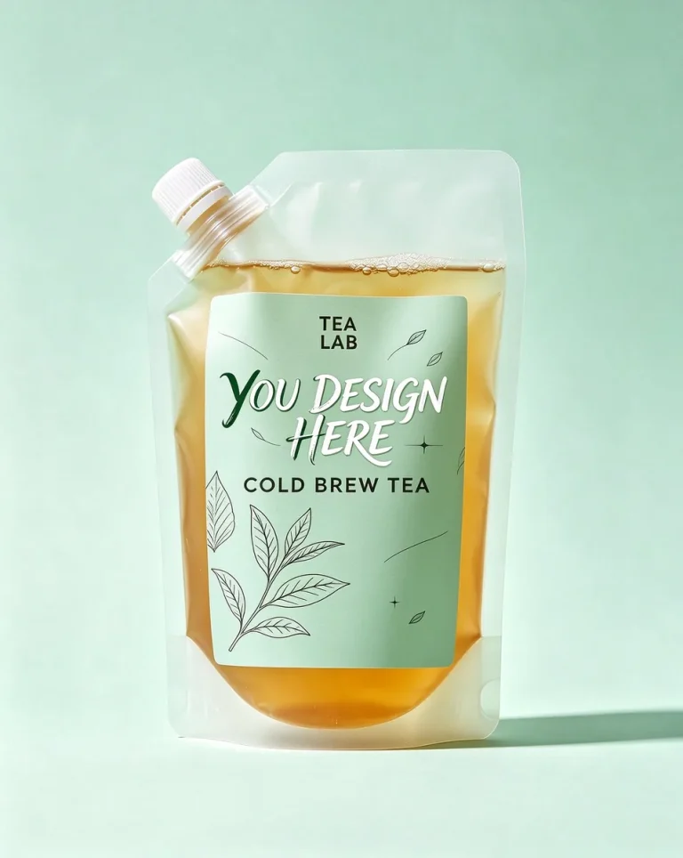 Home Cold Brew Tea Spout Pouch