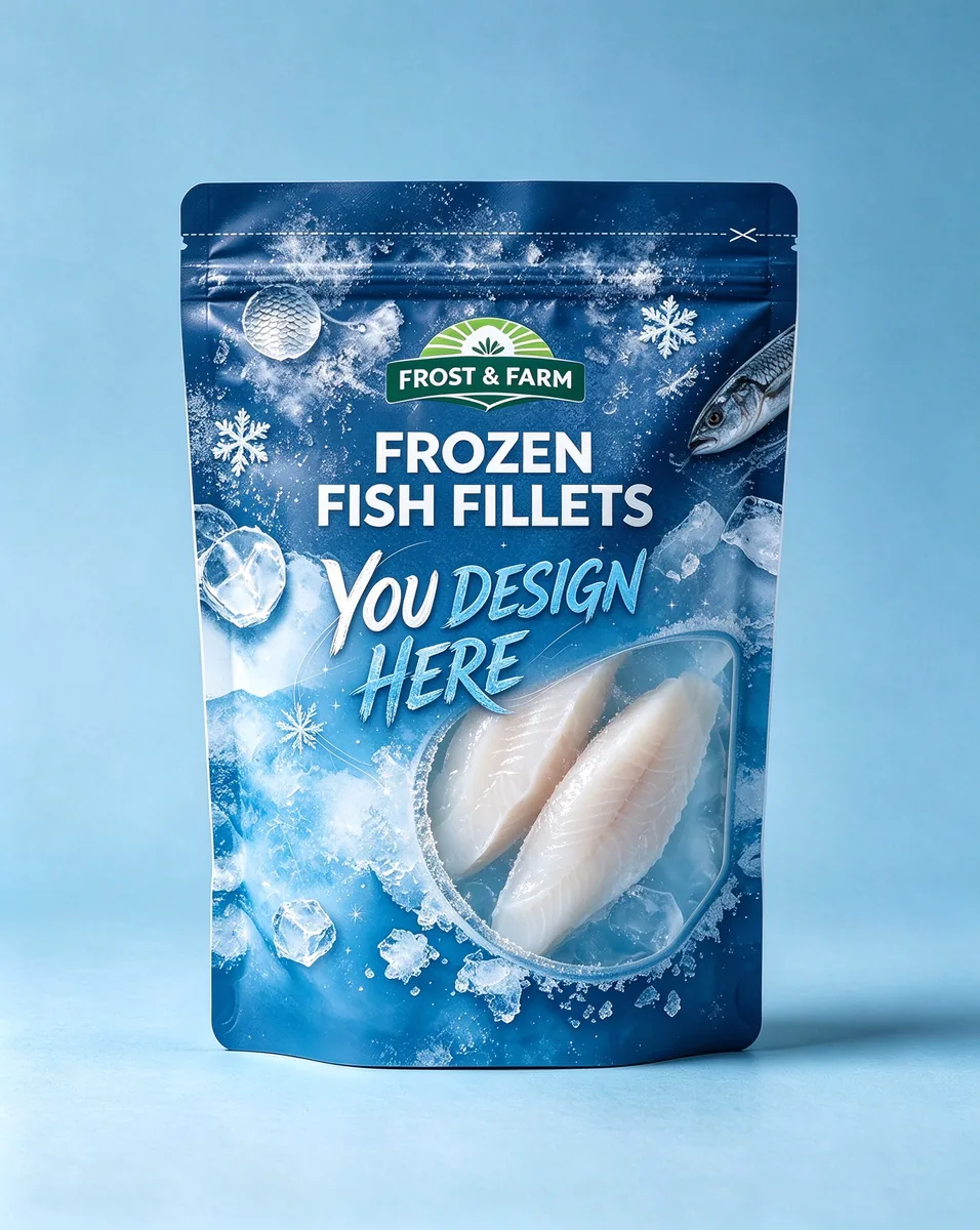 frozen fish zipper pouch Frozen Fish Zipper Pouch