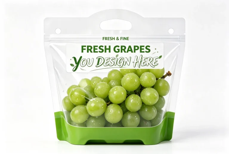 Home Grape Carry Stand-Up Pouch