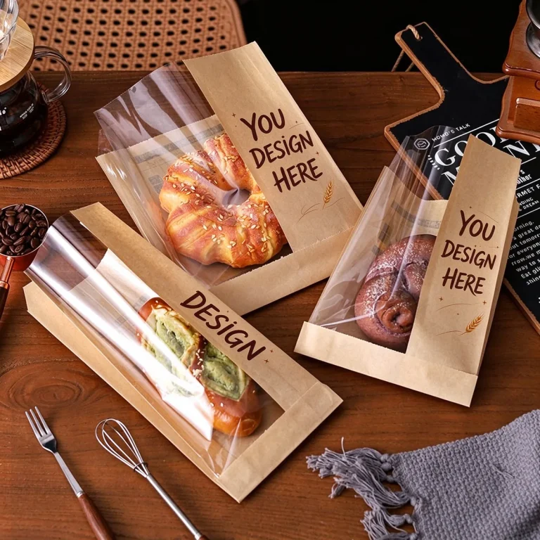 Home Kraft Window Bakery Bag