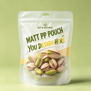 Matte PP Pistachio Pouch