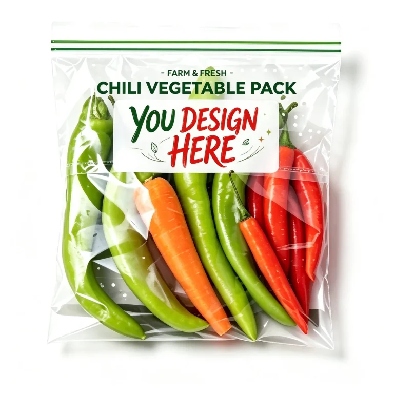 Home Microperforated Fresh-Cut Pepper Bag