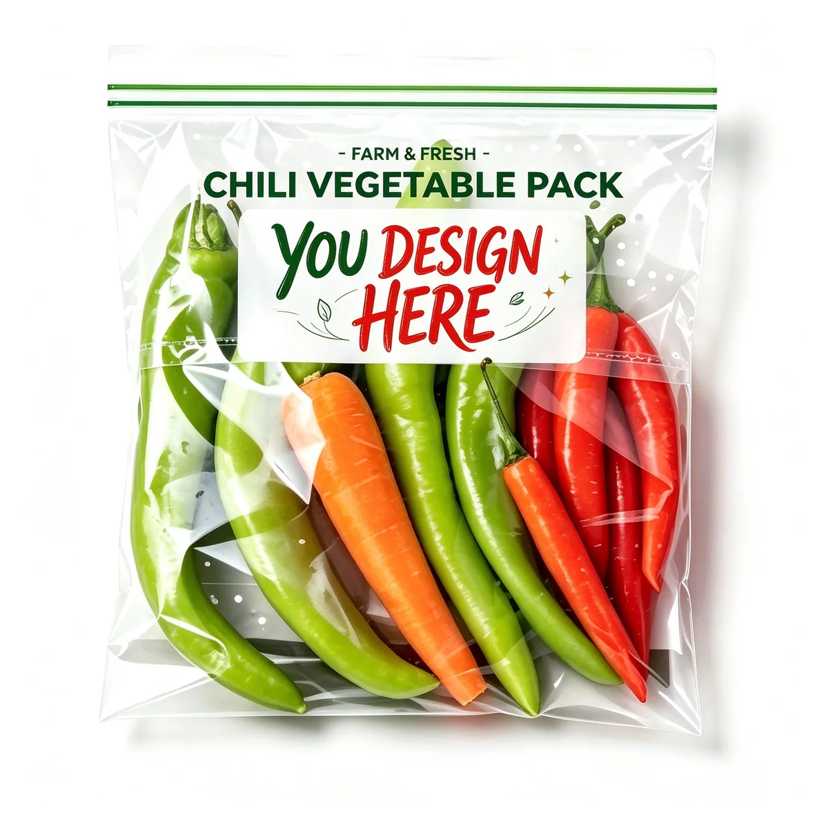 microperforated fresh cut pepper bag Microperforated Fresh-Cut Pepper Bag