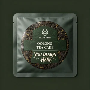 Oolong Tea Cake Four-Side-Seal Pouch