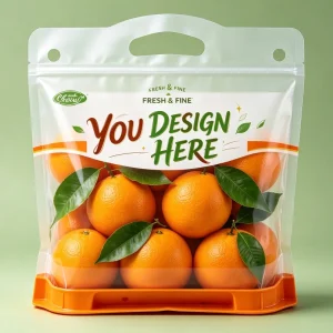 Orange Ventilated Carry Pouch