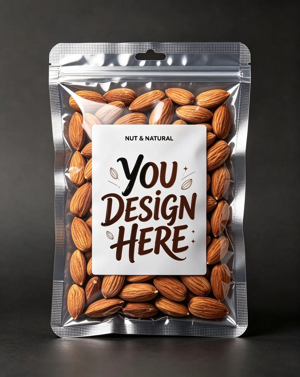 vacuum almond pouch Vacuum Almond Pouch