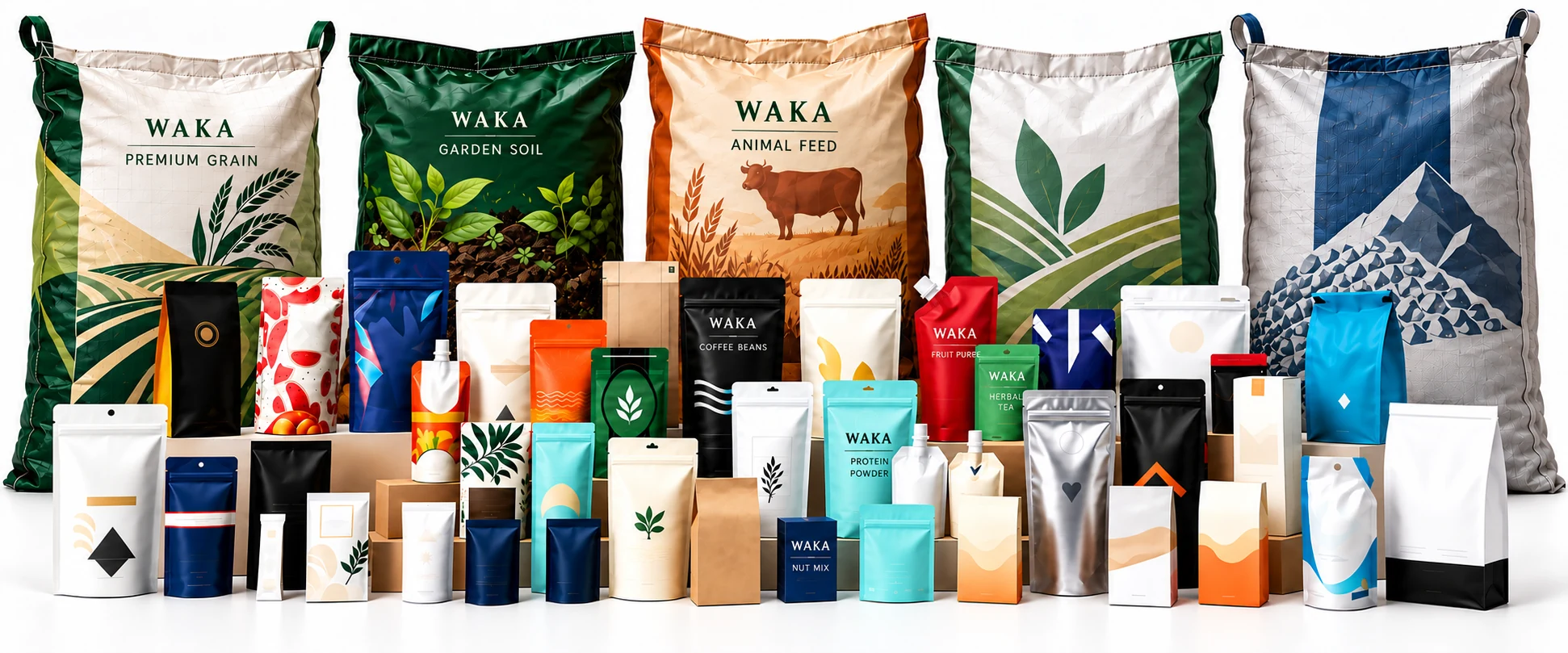 Home Custom flexible packaging product range